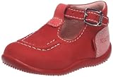 Kickers Bonbek, Chaussures basses bébé fille - Rouge/rose, 23 EU