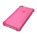 iPhone 6s Case, LUVVITT [Clear Grip] Soft Slim Flexible TPU Back Cover Transparent Rubber Case for Apple iPhone 6 / iPhone 6s (4.7 inch) - Neon Pink
