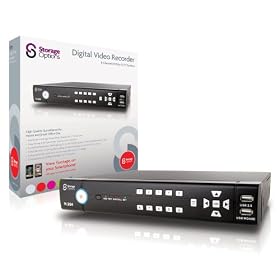 Storage Options 53279 Home/Business Security & Surveillance System 8 Channel CCTV H.264 DVR with 1TB Hard Drive & Smartphone Viewing