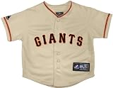 MLB San Francisco Giants Tim Lincecum #55 Infant Replica Player Name And Number Jersey By Majestic (PRO CLEVELAND IVORY, PRO ORANGE,TRUE BLACK, 24M)