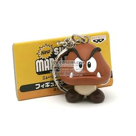 Super Mario Brothers Keychain: Goomba by Super Mario Brothers