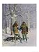 Dick with Ellis Duckworth in the Forest: But be at Rest Art Giclee Poster Print by Newell Convers Wyeth, 12x16
