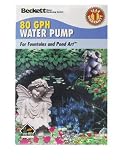 Beckett 7062110 DP80 Small Pond and Pond Art Dual Purpose Pump for Fountains