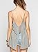 Summer Scoop Neck Spaghetti Strap Backless Casual Loose Tops Blouses Camisole