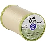 Dual Duty Plus Hand Quilting Thread 325yd-Cream