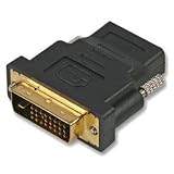 HDMI Female to DVI-D 24+1 Male Cable Adaptor Gold Plated