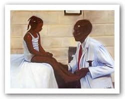 House Calls by Laurie Cooper 8"x10" Art Print Poster African-American
