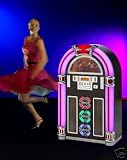STEEPLETONE CD ROCK ZERO 50 STEEPLETONE JUKEBOX DARK WOOD inc BASE