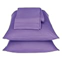 Home Purple Bamboo Jersey Sheet Set - Full