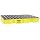 Eagle 1632 Yellow and Black Polyethylene Two Drum Modular Platform with Flat Top Grating, 5000 lbs Load Capacity, 18" Length, 43" Width, 44" Height