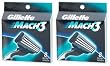 MACH3-Gillette Replacment Cartridges, 16 Cartridges (2Pack)