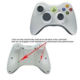 XBOX 360 Modded Dual RapidFire 4-MODE Turbo Controller (White)