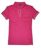 Tommy Hilfiger Women V-Neck Logo Polo T-Shirt
