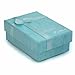 Buyless Fashion Surgical Steel Squared Crystal CZ Earrings In Gift Box (Multi Sizes)