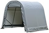ShelterLogic 76903 Grey 8'x24'x8' Round Style Shelter