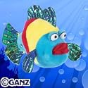 Webkinz Plush Stuffed Animal Pucker Fish