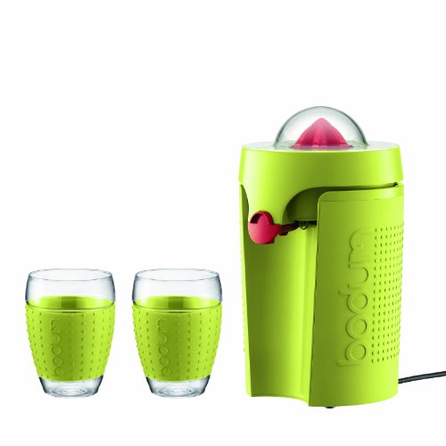 Bodum Bistro Electric Two Speed Citrus Juicer, Green