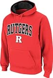 Rutgers Scarlet Knights Arched Tackle Twill Hooded Sweatshirt