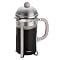 Bonjour Monet Brushed Stainless Steel 8-Cup French Press Coffee Maker