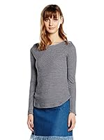 Springfield Camiseta Manga Larga (Azul Marino)