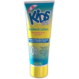 Kids by Baby Blanket Sunblock Lotion, Titanium Dioxide Formula, SPF 50