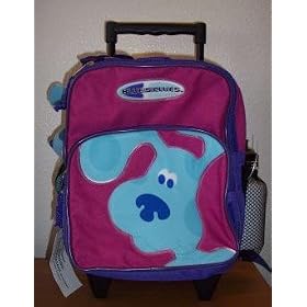 Blue's Clues Rolling Backpack w Water Bottle by Blue's Clues