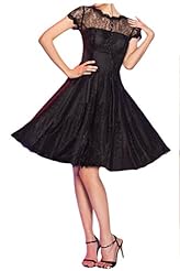 Lace Little Black Dress/Wedding Dress 