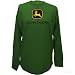 JOHN DEERE CLASSIC LOGO MENS GREEN L/S T-SHIRT