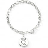 Bridge Jewelry Love the Life... Bracelet - Silver
