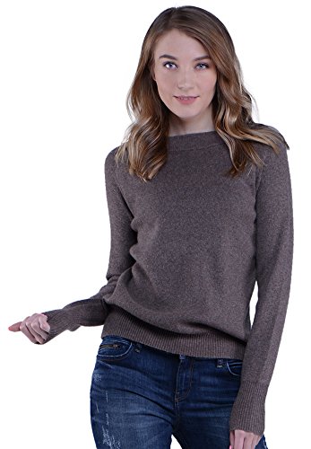 Knit&love Women's Classic Mock-neck Long Sleeve Pullover Knit Sweater