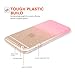 Yousave Accessories iPhone 6 Case Baby Pink/Clear Raindrop Hard Cover