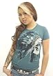 Doctrine Apparel Endangered Shirt Studded Skull Indian Chief