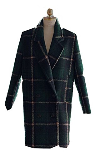 ウールコート カジュアル チェック柄 ジャケット キュート 秋物 冬物 人気の商品 ダッフルコートぽい 忘年会 二次会 お出かけ チュニック ABC031