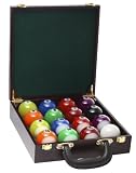 Gamenamics Interactive Lighted Billiard Ball Set with Wood Case