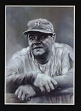 Babe Ruth (Leaning) Sports Poster Print - 16" X 20"