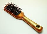 【鏡１枚付】業務用　イオンヘアブラシ ロゼ131 スクエア型　クッションブラシ