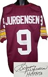 Sonny Jurgensen Autographed/Hand Signed Washington Redskins Maroon Prostyle Jersey HOF 83- JSA Holog