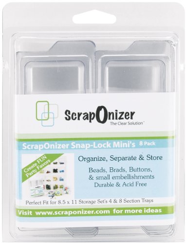 Snap-Lock Mini Containers 8-Pack