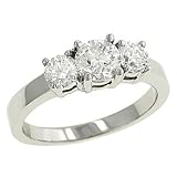 3 Round Diamond Ring 1.51cttw EGL Certified H-I/SI2