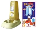 Plastic Cat Feeder and Drinker 1.5Litres (Assorted Colours)