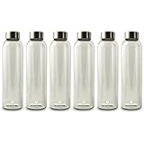 Aquasana AQ-WB-6 Water Bottles Premium Borosilicate Glass (6 Pack)
