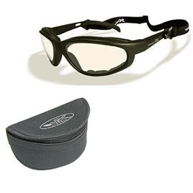 Wiley-X XL-1 Sunglasses Matte Black Frame with LA Light Adjusting Lenses Plus Nylon Zip Case