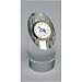 Border Collie Crystal Paperweight Clock