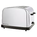 Russell Hobbs 14144 4-Slice Classic Toaster, Satin Finish, Wide Long Slots, Frozen, Cancel and Reheat Functions