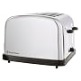 Russell Hobbs 14144 4 Slice Classic Toaster in Satin Finish with wide long slots and  frozen, cancel and reheat functions