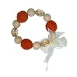 Knit Me Tie Me Bracelet - Orange