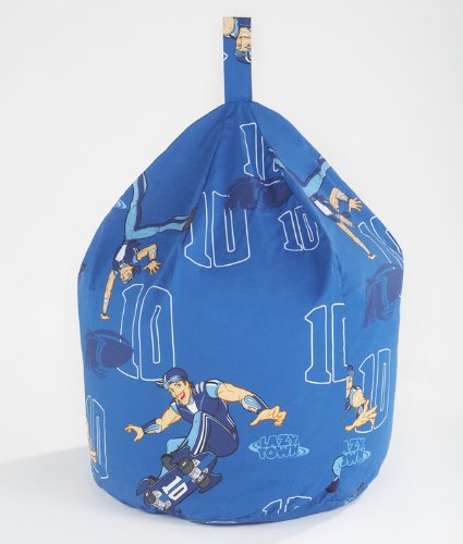 Lazy Town Sporticus Blue Boys Bean Bag With Beans