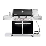 Weber 7471001 Summit E-670 Natural Gas Grill, Black