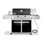 Weber 7471001 Summit E-670 Natural Gas Grill, Black