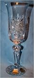 Set of 6 Bohemian Handmade 24% lead crystal Czech Republic Wineware Glasses